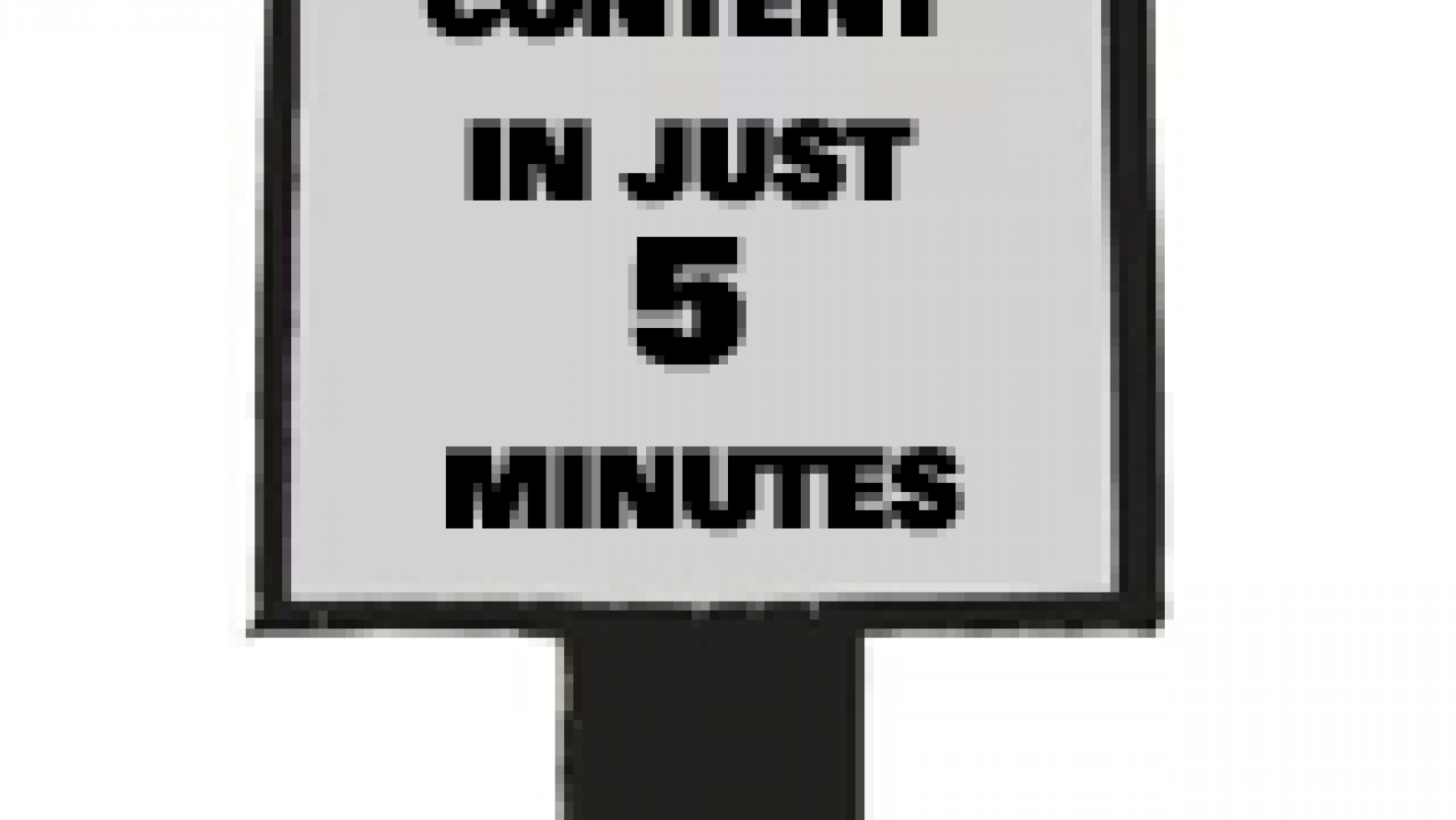 HOW TO CREATE BRAND NEW CONTENT IN JUST 5 MINUTES (ETHICALLY!)